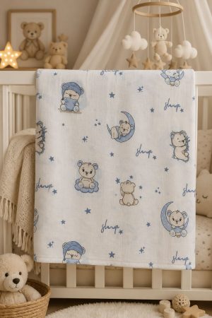 Çok Amaçlı 2 Katlı Müslin Örtü & Battaniye / %100 Pamuk / Oeko-teks Sertifikalı / 80x80 Cm
